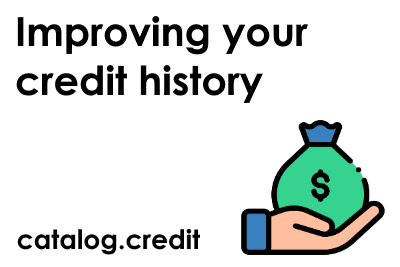 Improving your credit history