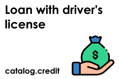 Loan with driver's license